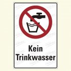 Kein Trinkwasser Kombischild, P005