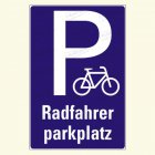 Parkplatz "Radfahrer"
