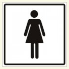 Piktogramm "Frau"